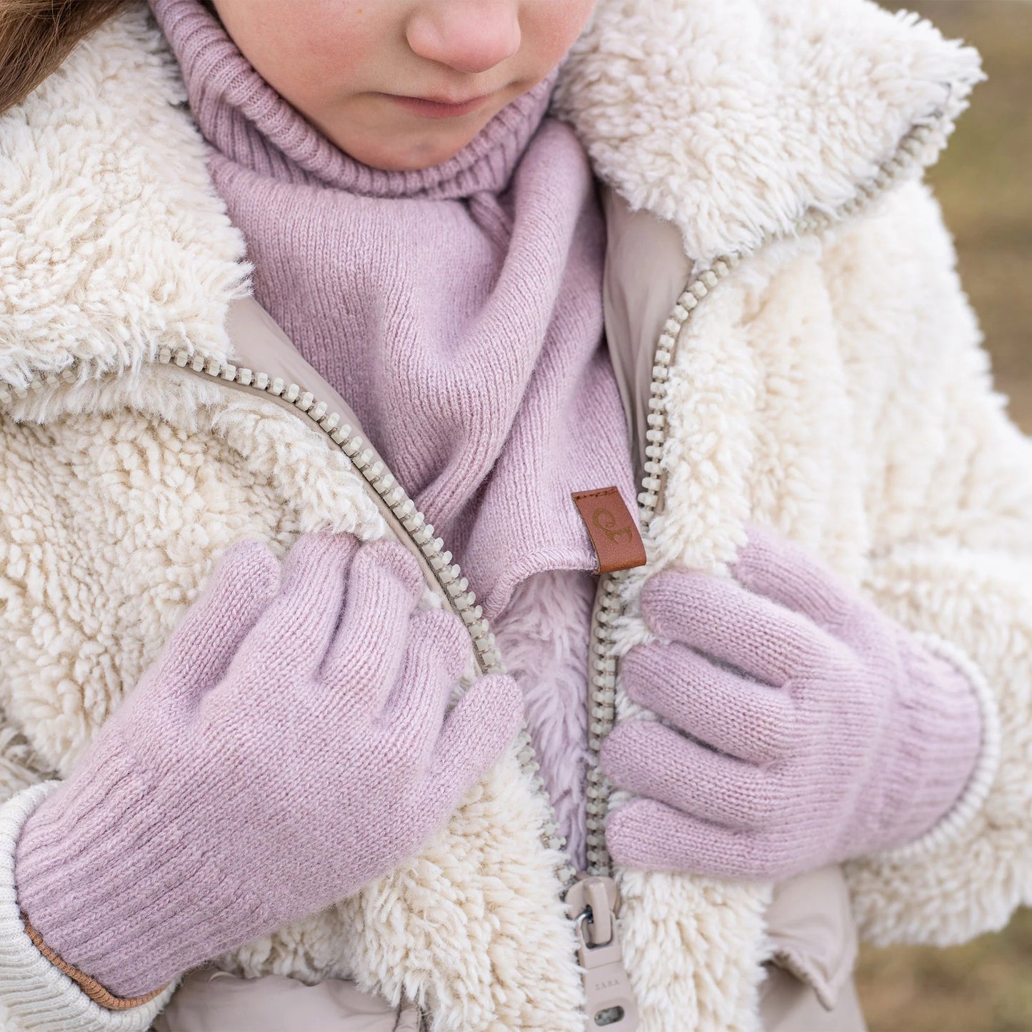 Hálskragi prjónaður - Neck Warmer